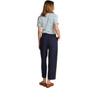 Tommy Hilfiger Donna Pantaloni in Tessuto Stretch Tapered Caviglie Scoperte, Blu (Dark Night Navy), 50