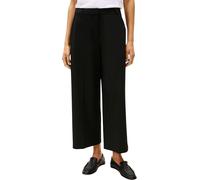 Tommy Hilfiger Donna Pantaloni in Tessuto Wide Leg Crop Caviglie Scoperte