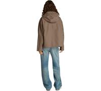 Tommy Hilfiger Donna Parka Cotton Nylon Short con Cappuccio, Marrone (Tundra Brown), 52