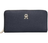Tommy Hilfiger Portafoglio TH Emblem AW0AW15181-DW6 19 cm grande con cerniera blu