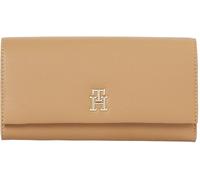 Tommy Hilfiger Donna Portafoglio Legacy Flap con Chiusura a Busta, Beige (Safari Canvas), Taglia Unica