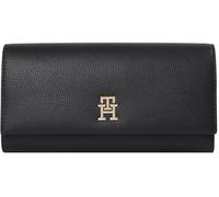 Tommy Hilfiger Donna Portafoglio Legacy Flap con Chiusura a Busta, Nero (Black), Taglia Unica
