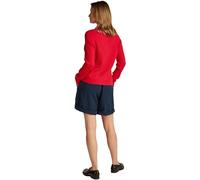 Tommy Hilfiger Donna Pullover Cable Fine Motivo a Trecce, Rosso (Primary Red), M