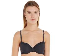 Tommy Hilfiger Donna Reggiseno a Mezza Coppa con Dettagli in Pizzo, Nero (Black), 4C