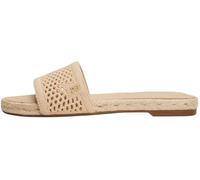 Tommy Hilfiger Donna Sandali Knit Mesh Espadrille con Mesh, Beige (Clayed Pebble), 37