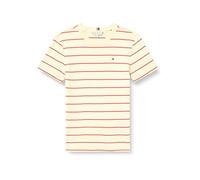 Tommy Hilfiger Donna Slim Cody C-Nk SS Ww0Ww40587, Bianco, M