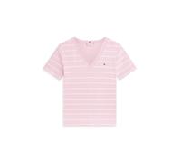 Tommy Hilfiger Donna Slim Cody V-Nk SS Ww0Ww40584, Rosa, XL