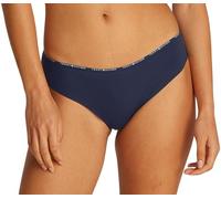 Tommy Hilfiger Donna Slip Taglio Bikini Senza Cuciture, Blu (Dark Night Navy), M