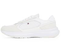 Tommy Hilfiger Donna Sneakers Runner Sporty Profilo Basso, Bianco (White), 41