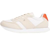 Tommy Hilfiger Donna Sneakers Running Easy in Pelle Scamosciata, Beige (Sugarcane), 40