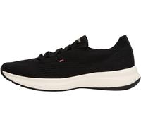 Tommy Hilfiger Donna Sneakers Running Knit Profilo Basso, Nero (Black), 40
