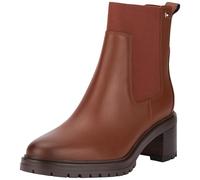 FLAG MID HEEL LEATHER CHELSEA by Tommy Hilfiger 40 Marrone