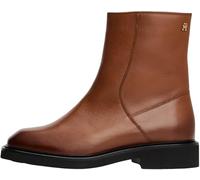 Tommy Hilfiger Donna Stivali Mezza Gamba Square Toe con Punta Squadata, Marrone (Winter Cognac), 38