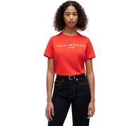 Tommy Hilfiger Ww0ww40276 Short Sleeve T-shirt Arancione M Donna