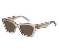 Tommy Hilfiger Donna TH 2101/S FWM/70 Occhiali da sole Acetato Nude Marrone Geometrica