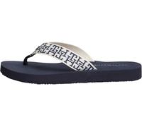 Tommy Hilfiger Donna Th Corporate Sandalo Fw0fw09610Infradito, Blu Spazio Blu, 40 EU