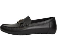 Tommy Hilfiger Donna TH Smalto Charm Pelle Mocassino Fw0fw09532Scarpe da Barca, Black, 37 EU