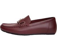 Tommy Hilfiger Donna TH Smalto Charm Pelle Mocassino Fw0fw09532Scarpe da Barca, Rosso Rosso, 40 EU