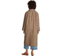 Tommy Hilfiger Donna Trench Cotton Nylon Impermeabile, Marrone (Tundra Brown), S-M
