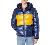 Tommy Hilfiger Down Alternative Hooded Puffer Jacket (Standard And Big & Tall) Giù Alternative Outerwear Cappotto Uomo (Pacco da 1)