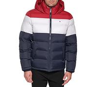 Tommy Hilfiger Down Alternative Hooded Puffer Jacket (Standard And Big & Tall) Giù Alternative Outerwear Cappotto Uomo (Pacco da 1)