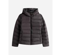 Tommy Jeans Hood Prnt Down W - giacca tempo libero - donna M Black woman