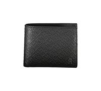 Tommy Hilfiger Elegant Leather Double Card Wallet with Contrast Details