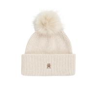 Tommy Hilfiger Elevated Rib Beanie In Cashmere Blend Grey Taglia: OS | Cappelli Outlet | Donna | Grigio