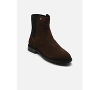 Stivaletti piatti in pelle scamosciata Marrone 40