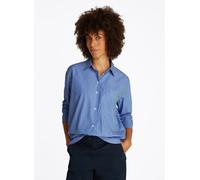 Tommy Hilfiger - Ess Poplin Easy Fit WW0WW45612 Blu - Abbigliamento 36 Blu