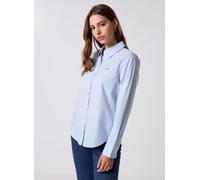 Tommy Hilfiger - Ess Poplin Regular S WW0WW47169C1O Blu - Abbigliamento 36 Blu