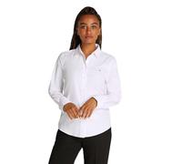 Tommy Hilfiger Ess Poplin Regular Shirt, Camicia L/S Donna, Pink (Classic Ithaka Stp Light Pink), 40