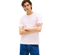 Tommy Hilfiger Ess Seasonal Reg Fit Solid Tee Mw0Mw39995, Maglietta a Maniche Corte, Uomo, Rosa (Light Pink), S