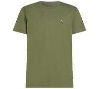 Tommy Hilfiger Ess Seasonal Reg Fit Solid Tee Mw0Mw39995, Maglietta a Maniche Corte, Uomo, Verde (Battle Green), XXL