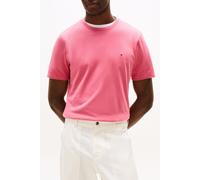 Tommy Hilfiger Ess Seasonal Reg Fit Solid Tee Mw0mw39995, Maglietta S/S Uomo, Pink (Vintage Rosy), S