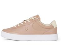 Tommy Hilfiger Essential Chic Court Sneaker Fw0Fw08322, Basso Top, Donna, Beige (Claystone), 41 EU