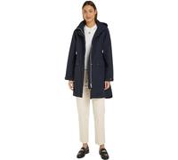 Tommy Hilfiger Essential Cotton Blend Parka WW0WW41164, Blu (Desert Sky), 38 Donna