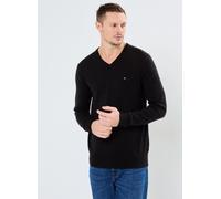 Tommy Hilfiger Essential Cotton V Neck Mw0Mw14745, Maglione Pullover, Uomo, Nero (Black), S