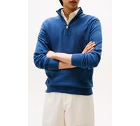 Tommy Hilfiger Essential Cotton Zip Aegean Sea Taglia: S | Outlet | Uomo |