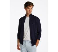 Tommy Hilfiger - Essential Cotton Zip MW0MW36517 Blu - Abbigliamento S Blu