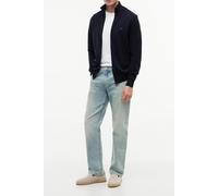 Tommy Hilfiger Essential Cotton Zip Sweater Navy Blue/ivory Petal Taglia: M | Cardigan Outlet | Uomo | Blu