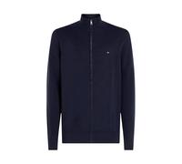 Tommy Hilfiger - Essential Cotton Zip Thru - - Knitwear - Uomo - Blu - M