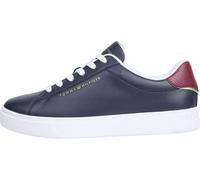 Tommy Hilfiger Blue Polyurethane Women Sneaker - EU38/US8