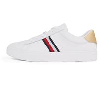 TOMMY HILFIGER Sneaker bassa 'ESSENTIAL' navy / oro / rosso / bianco, Taglia 39