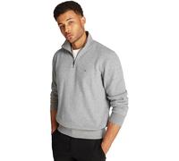 Tommy Hilfiger Essential Fleece 1/4 Zip Mw0Mw37233, Felpa con Mezza Zip, Uomo, Grigio (Medium Grey Heather), XS