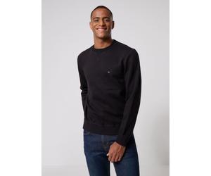 Tommy Hilfiger - Essential Fleece Cre MW0MW37232 Nero - Abbigliamento M Nero