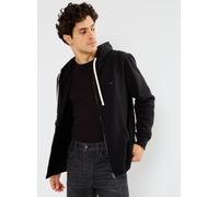 Tommy Hilfiger Uomo Felpa con Cappuccio e Zip Essential Fleece Zip Through con Tasche, Nero (Black), M