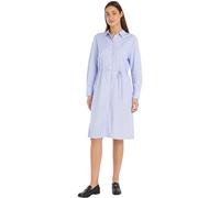 Tommy Hilfiger Essential Knee Shirt Dress WW0WW41001 Vestiti Camicia, Blu (Blue Spell Ithaca STP), 38 Donna