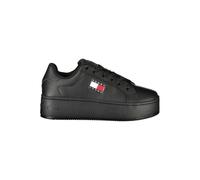 Tommy Hilfiger - Essential Leather Flatform Trainers - - Shoes - Donna - Nero - 40 EU