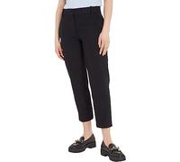 Tommy Hilfiger ESSENTIAL SLIM STRAIGHT CO CHINO, Donna, Black, 34